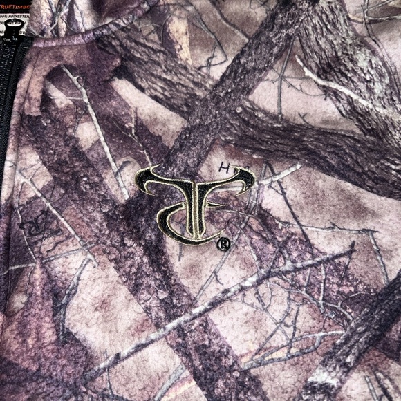 Men’s True Timber Camo Zip Hoodie - Picture 3 of 9
